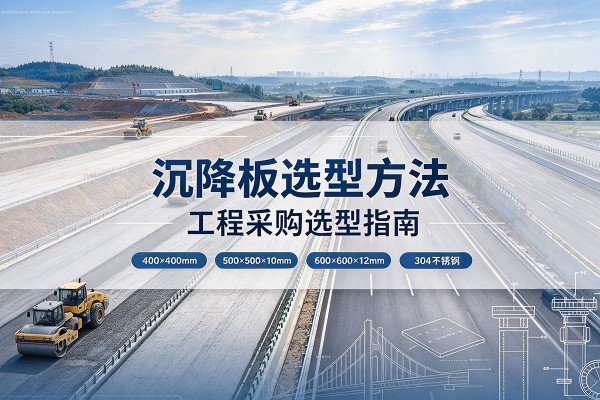 牡丹江沉降板选择方法