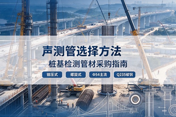 牡丹江声测管选型标准
