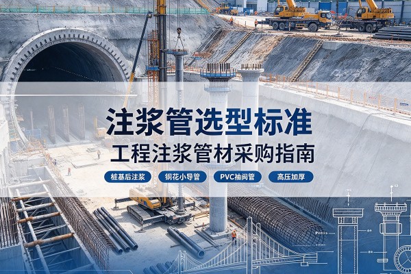 牡丹江注浆管选型标准