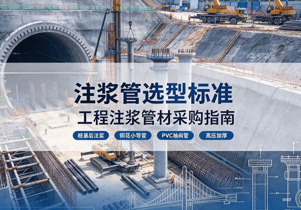 牡丹江注浆管选型标准